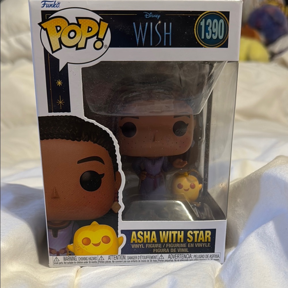 Disney Wish Asha with Star Funko Pop